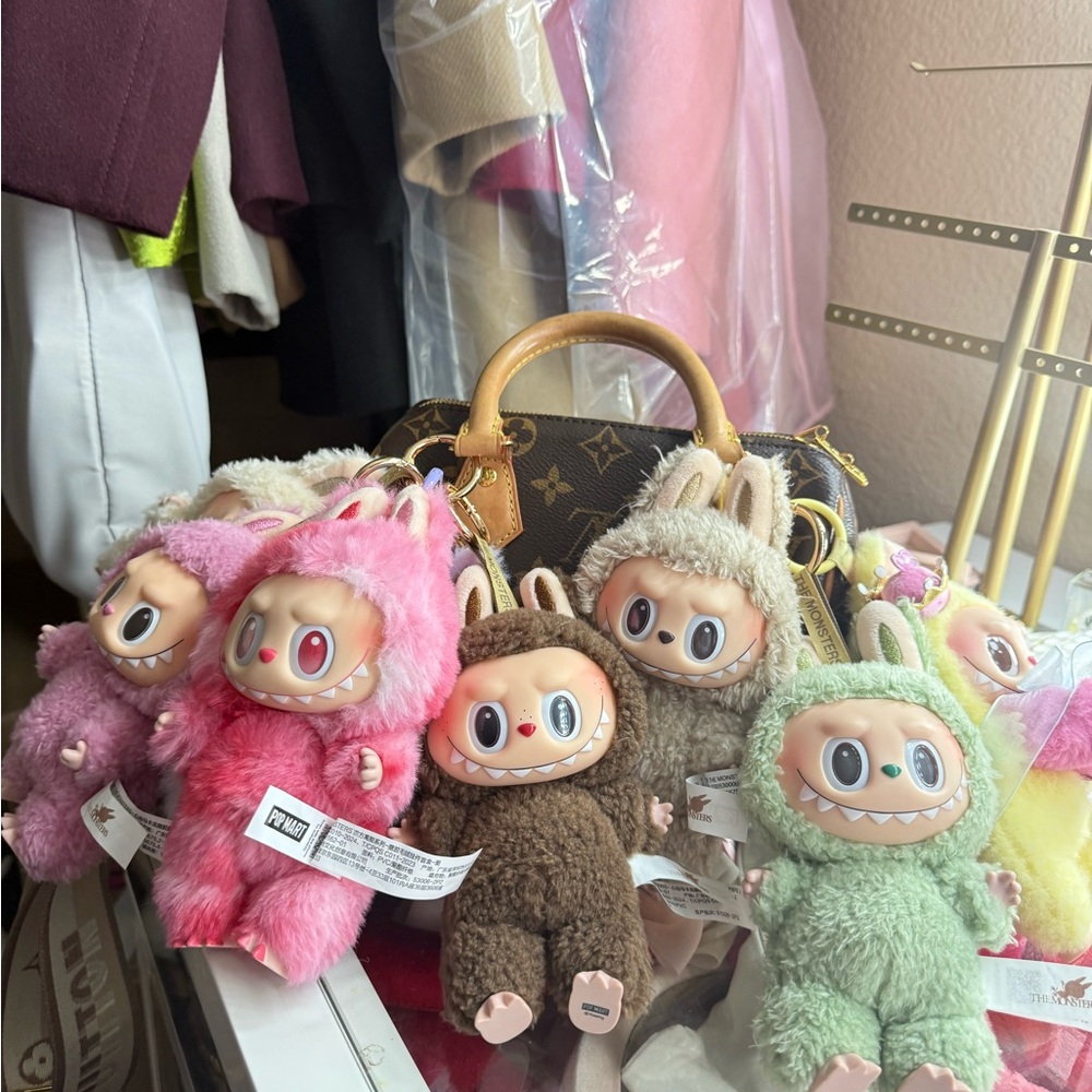 Colorful Plush Doll Set